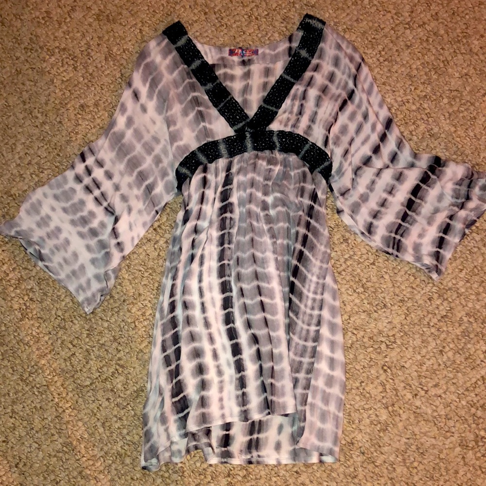 Boho Tie-dye women’s dress